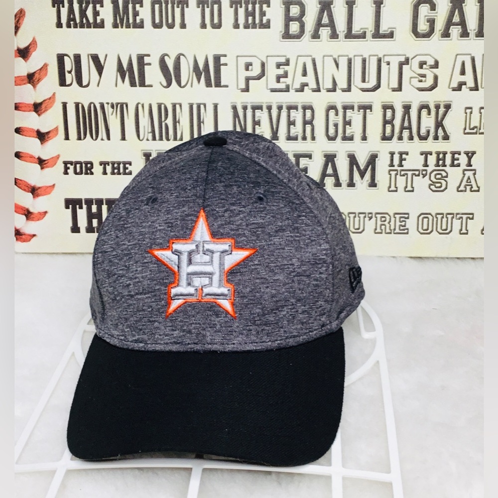 Men's 39 THIRTY HOUSTON  Astros New Era - Graphite Franchise Fitted Hat Med-Lg